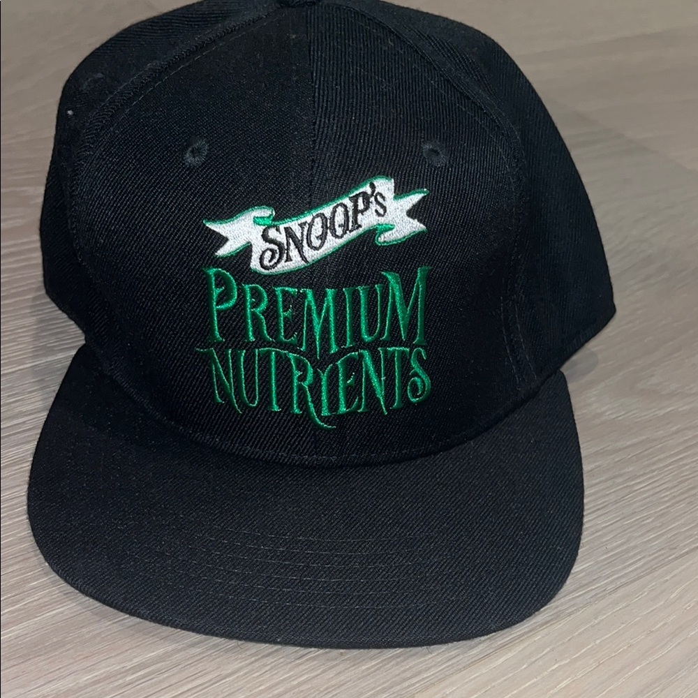 Black Snoop's Premium Nutrients Cap - Picture 1 of 4
